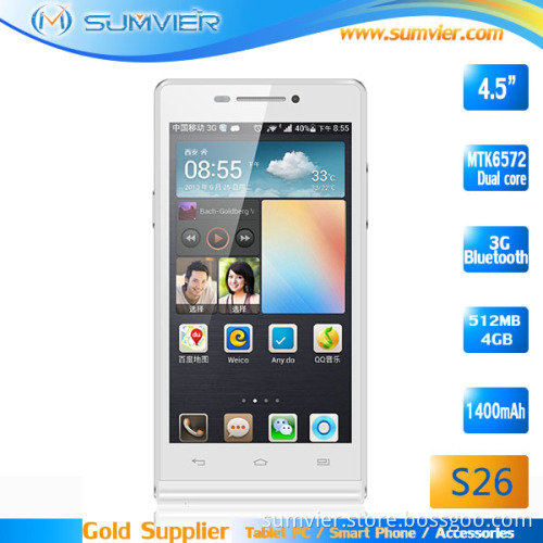 Smart Phone S26 with 4.5 Inch Capacitive Touch Screen (s26)